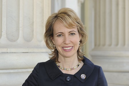 La legisladora demócrata Gabrielle Giffords.