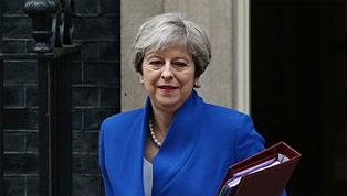 Theresa May, primera ministra del Reino Unido.
