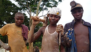 Imagen del documental 'Blood Mobile' sobre las minas del Congo.