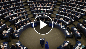 El parlamento de Estrasburgo, durante una sesión celebrada en septiembre del 2016.