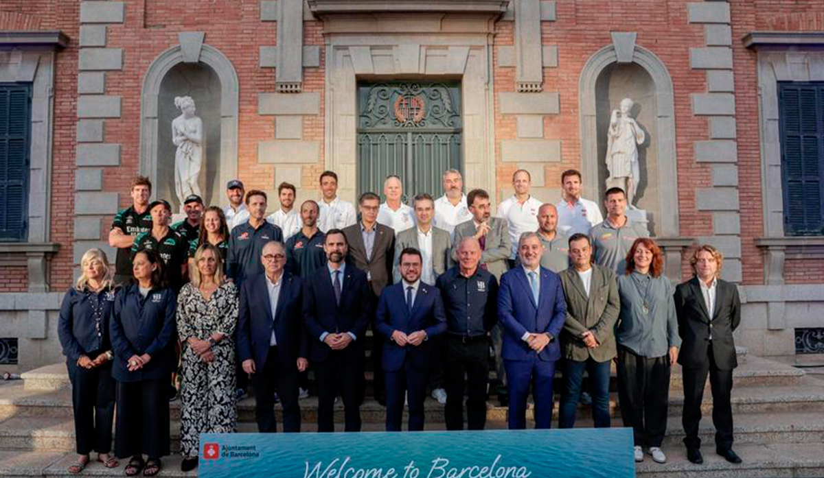 Barcelona da la bienvenida a la familia de la Copa América de vela