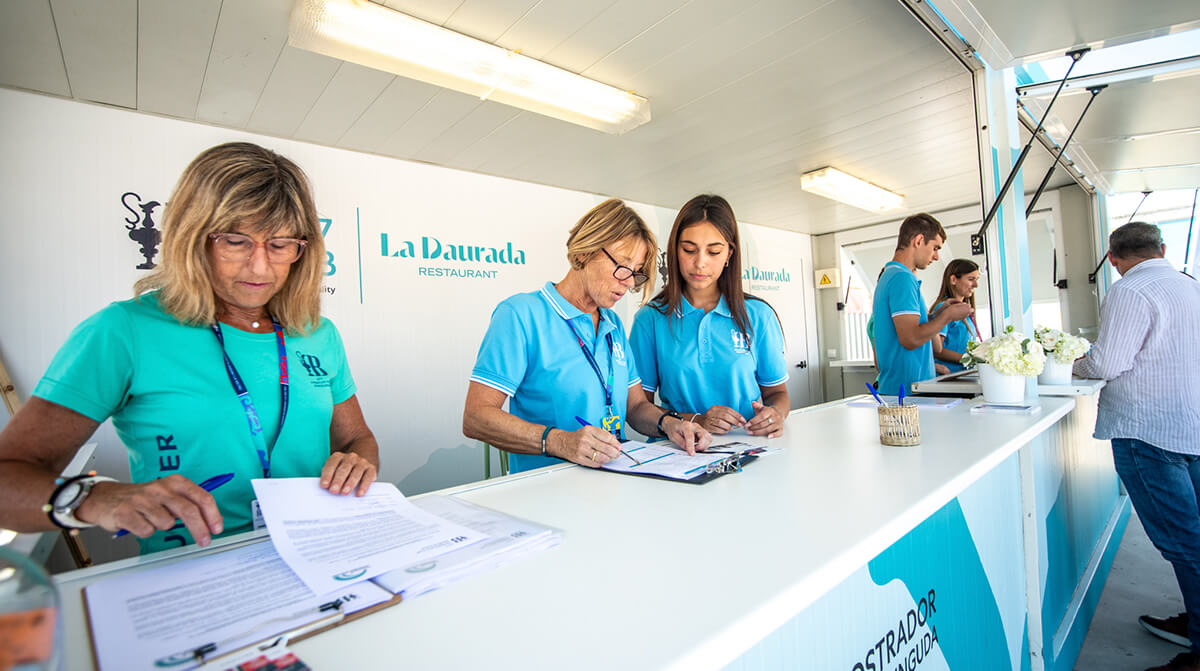 Las inscripciones de voluntariado para la Copa América de vela superan las previsiones
